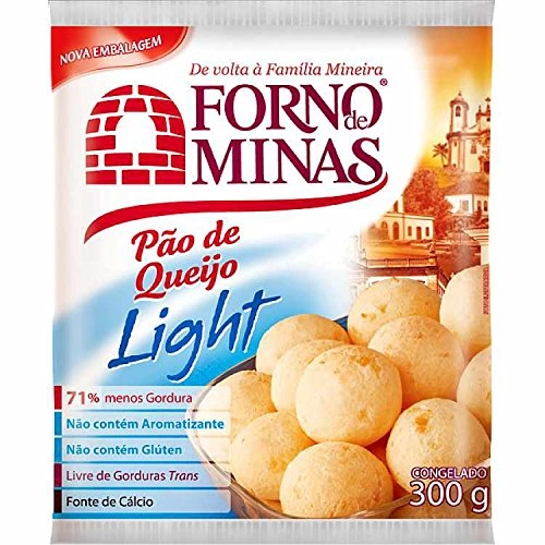 Pao De Queijo Forno De Minas Light 300gr