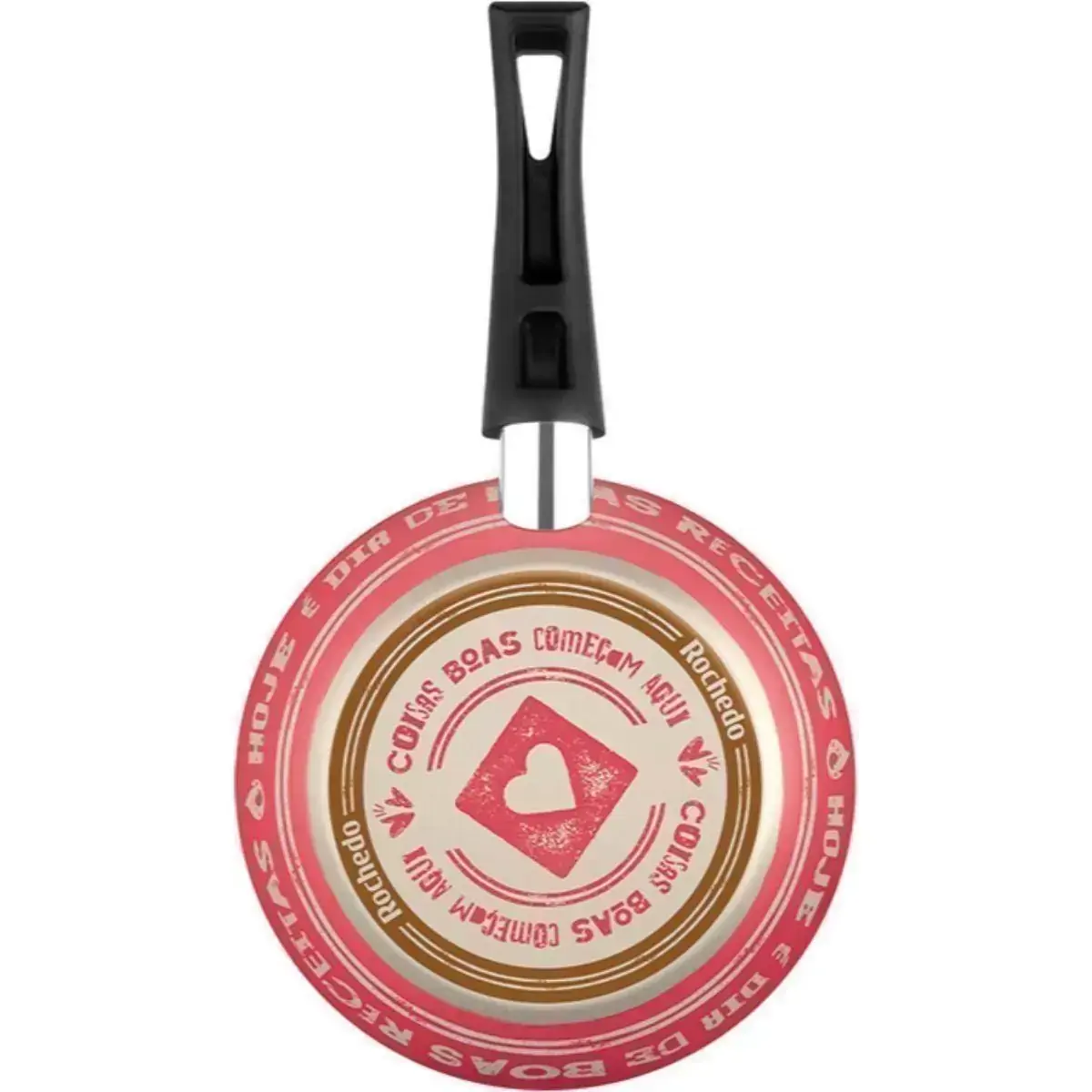 Frigideira 22 cm Pink Anti Aderente Viva Rochedo