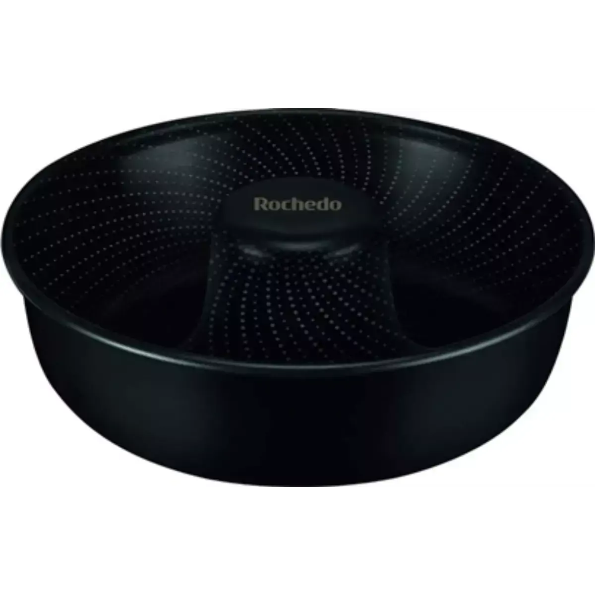 Forma de Bolo Rochedo 24 Bolo Perfeito Revestida - Preto