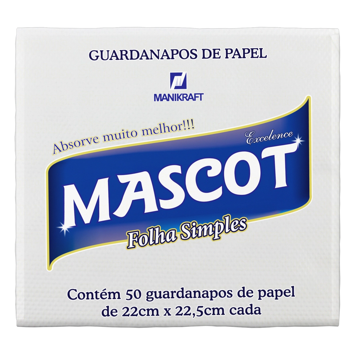 Guardanapo Mascot 22x22,5cm C/50