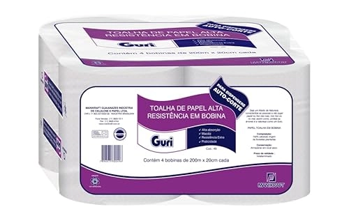 Lpz Toalha Bobina Auto Corte 200m