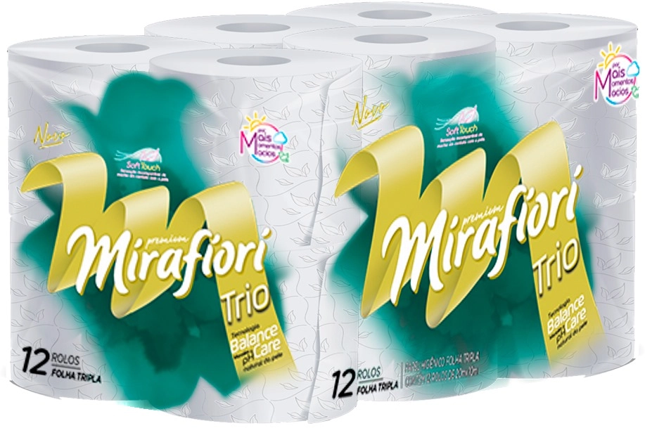 Papel Hig F.tripla Mirafiori Trio 20m C/12