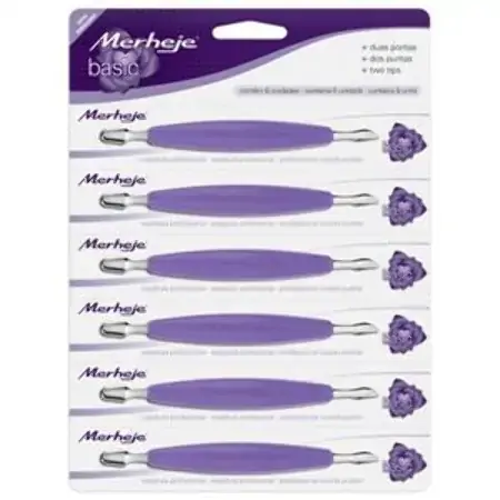 Espatula De Unha Merheje C/ 6 Lilas
