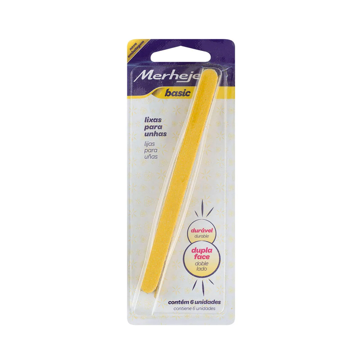 Lixa Para Unhas Gold Merheje Basic