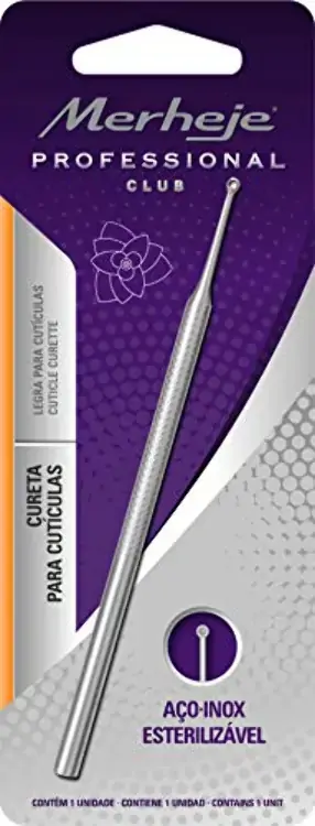 Cureta P/cuticulas De Aco Inox