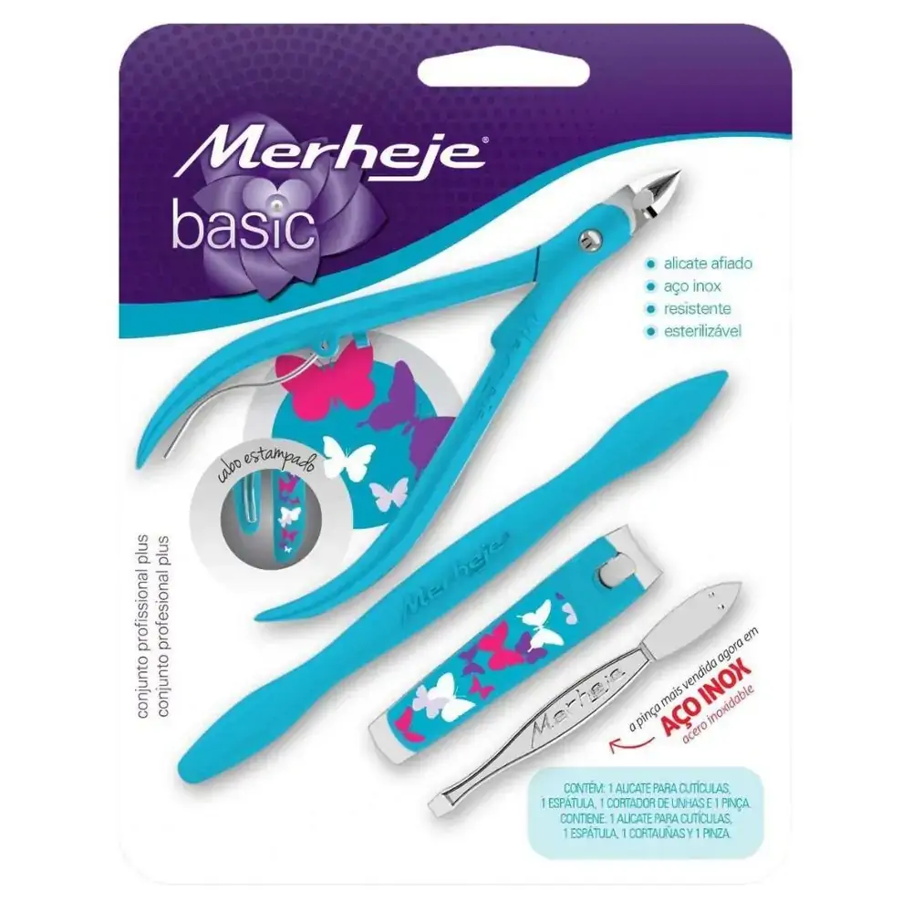 Conjunto Profissional Plus Estampado Mix Merheje Basic