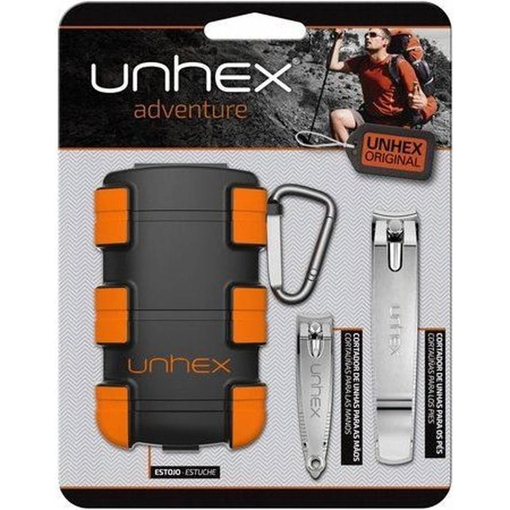 Cortador De Unha Para Mãos Unhex C/2 Adventure