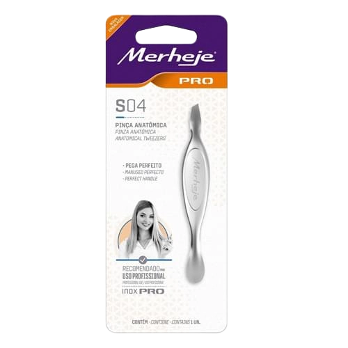 Pinça S04 Inox Merheje Pro