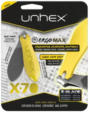 Cortador Para Unhas X 70 Unhex Ergo Max