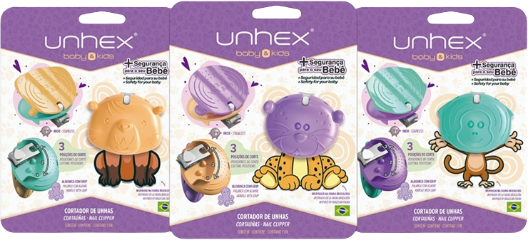 Cortador Para Unhas Unhex Baby