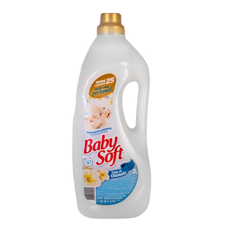 Amaciante De Roupa Diluído Toque De Cuidado Baby Soft Frasco 2l