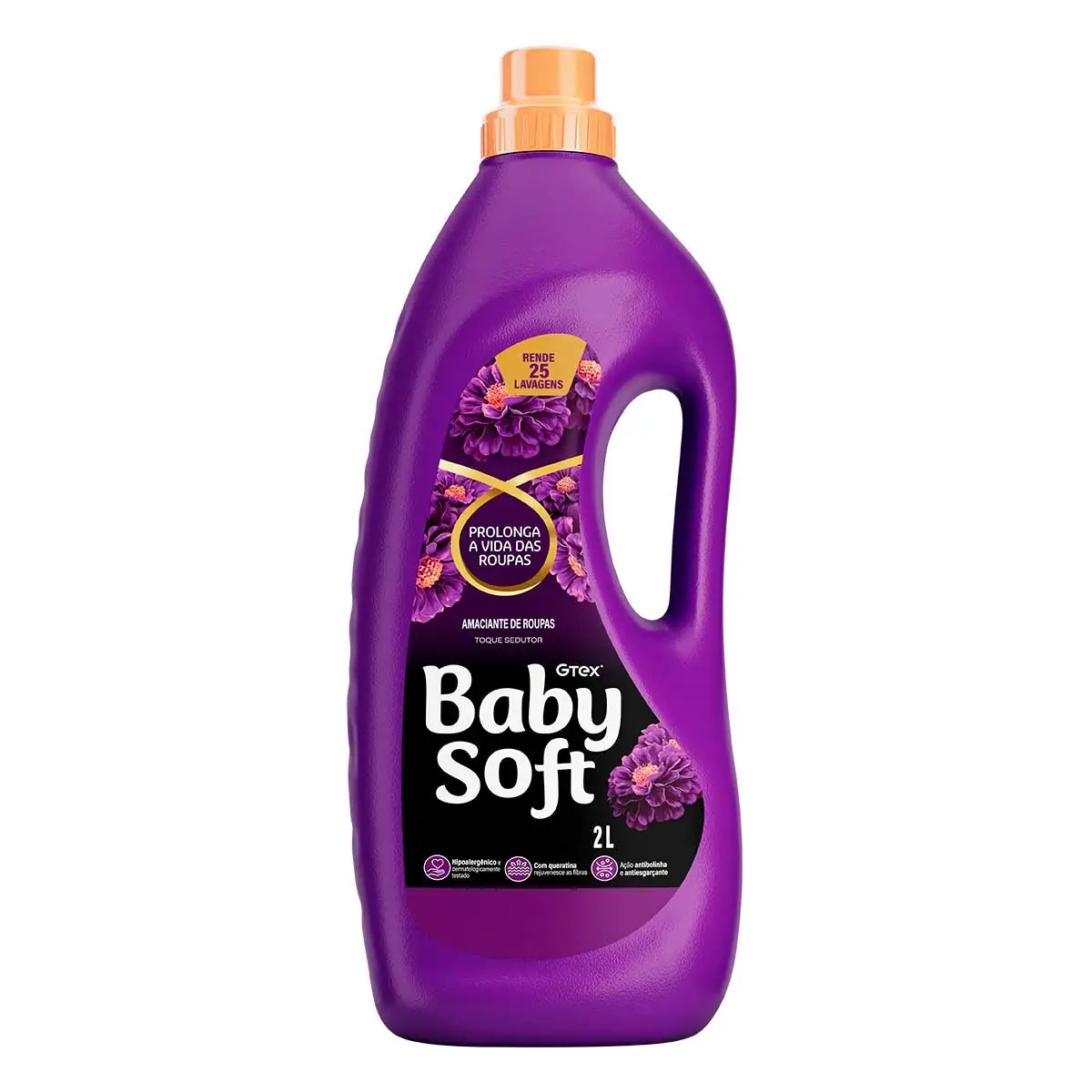 Amaciante Roupa Toque Sedutor Lilas Baby Soft 2 l