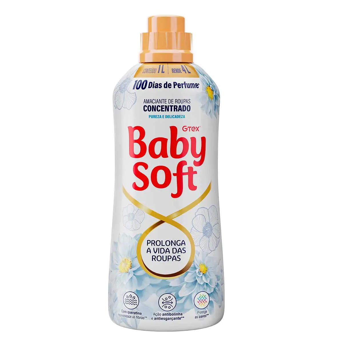Amaciante Concentrado Baby Soft Pureza 1L