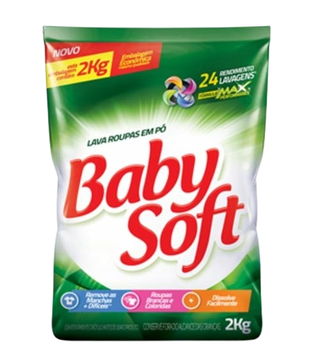 Lava Roupas Baby Soft 1kg Po