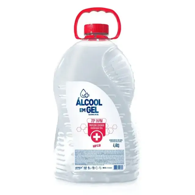 Urca Alcool Em Gel 70 Inpi 4.4 Kg Equiv. A 5 Lt