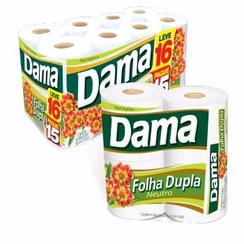 Papel Higiênico Dama Perfumado 4u