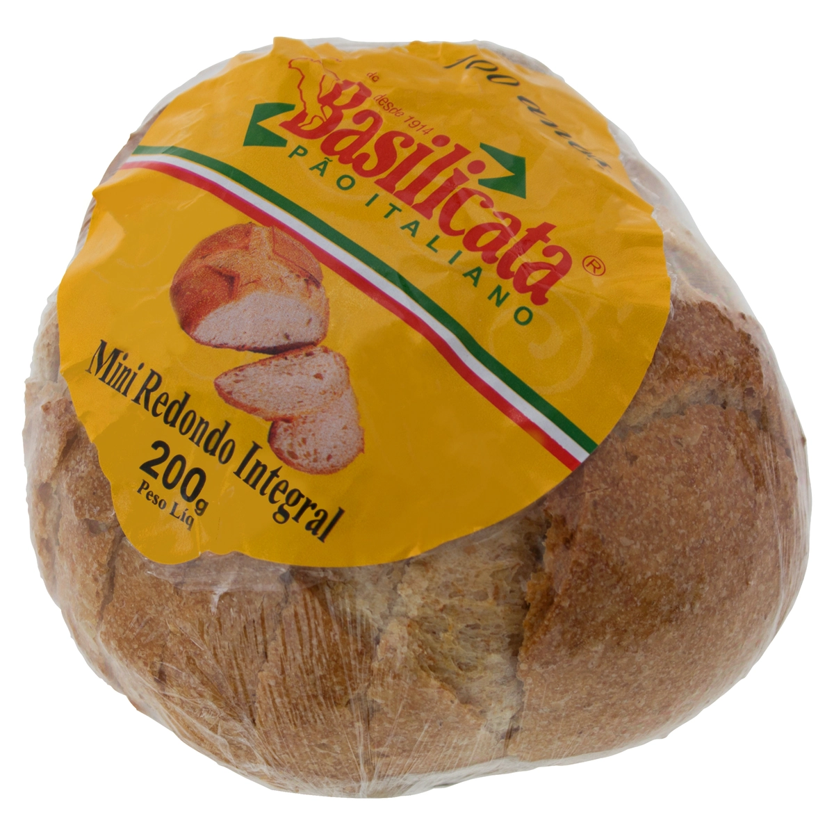 Pão Italiano Mini Redondo Basilicata Pacote 200g