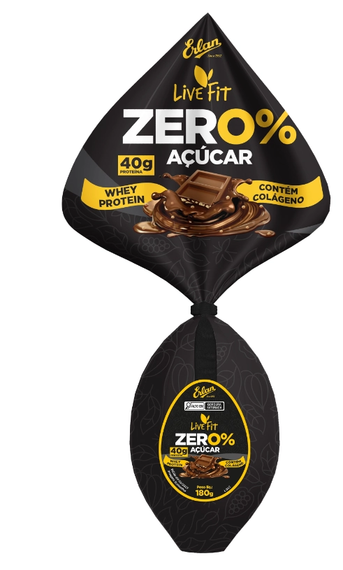 Ovo Pascoa Whey Zero Acucar 180g Erlan