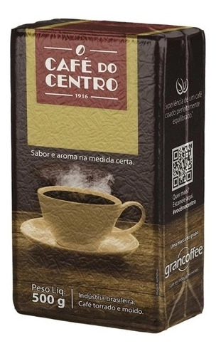 Café Torrado E Moído Tradicional Café Do Centro Pacote 500g