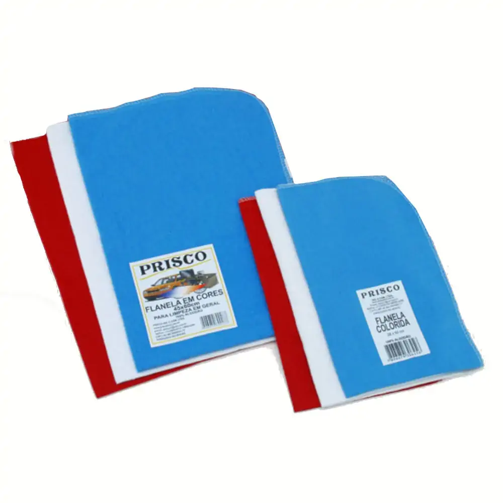 Flanela Prisco 28x50cm Cores