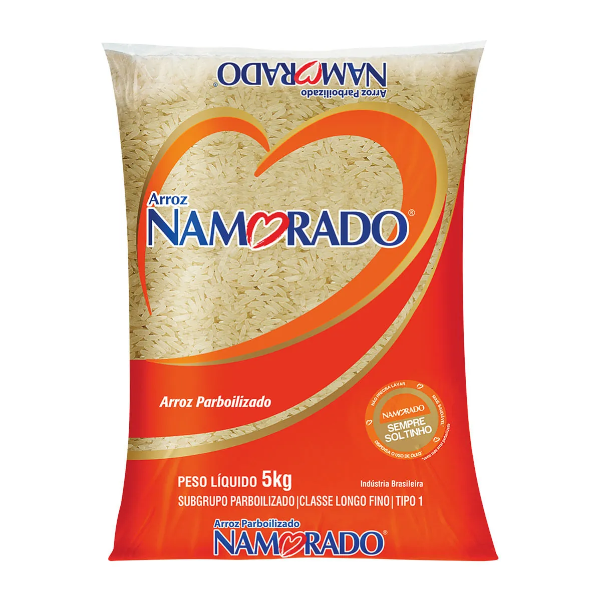 Arroz Parboilizado Longo-fino Tipo 1 Namorado 5Kg