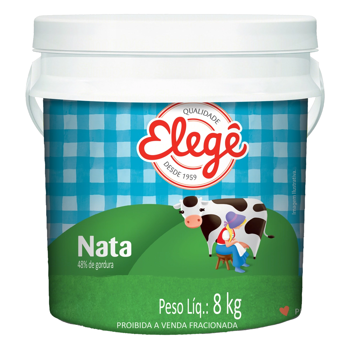 Nata Elegê Balde 8kg