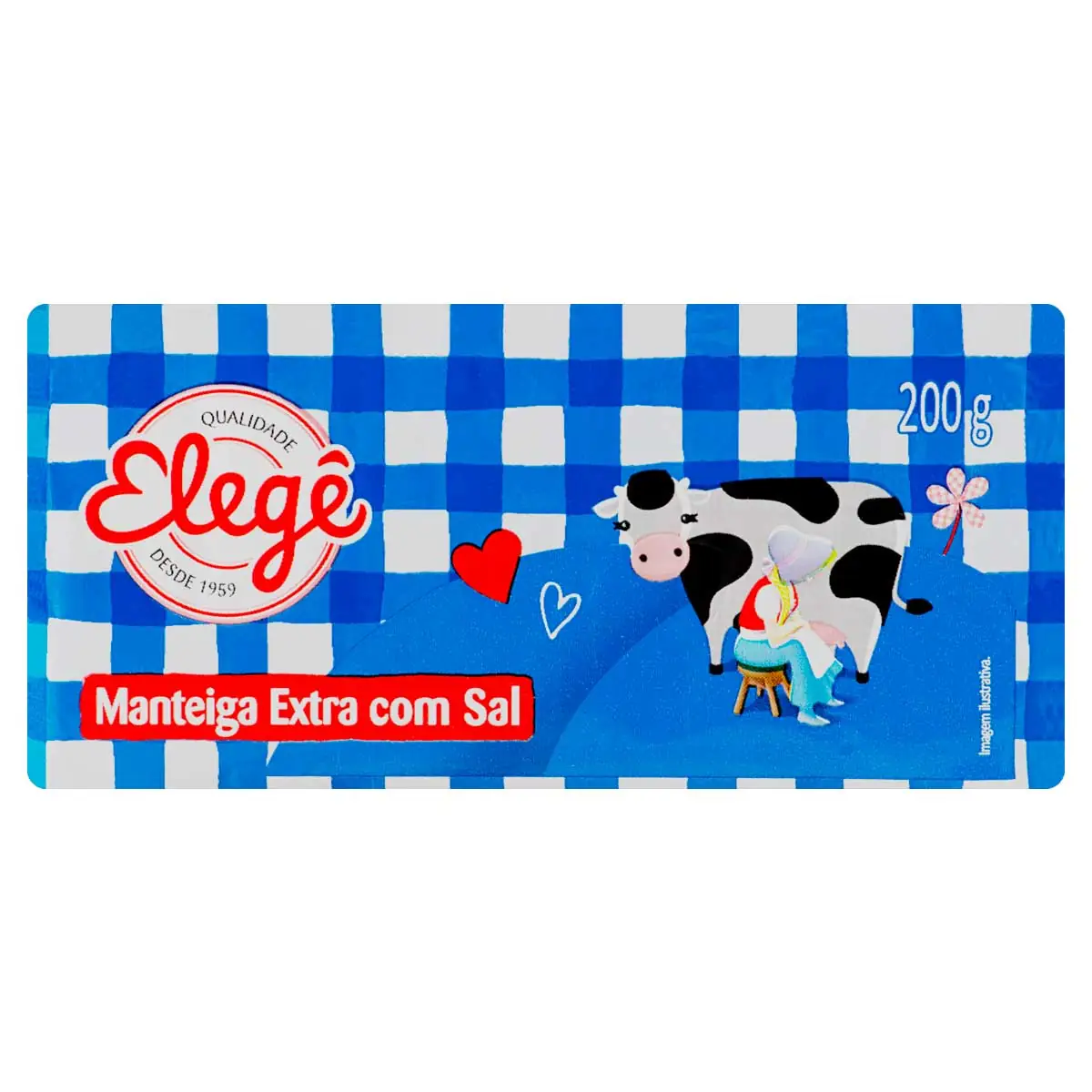 Manteiga Extra Com Sal Elegê 200g
