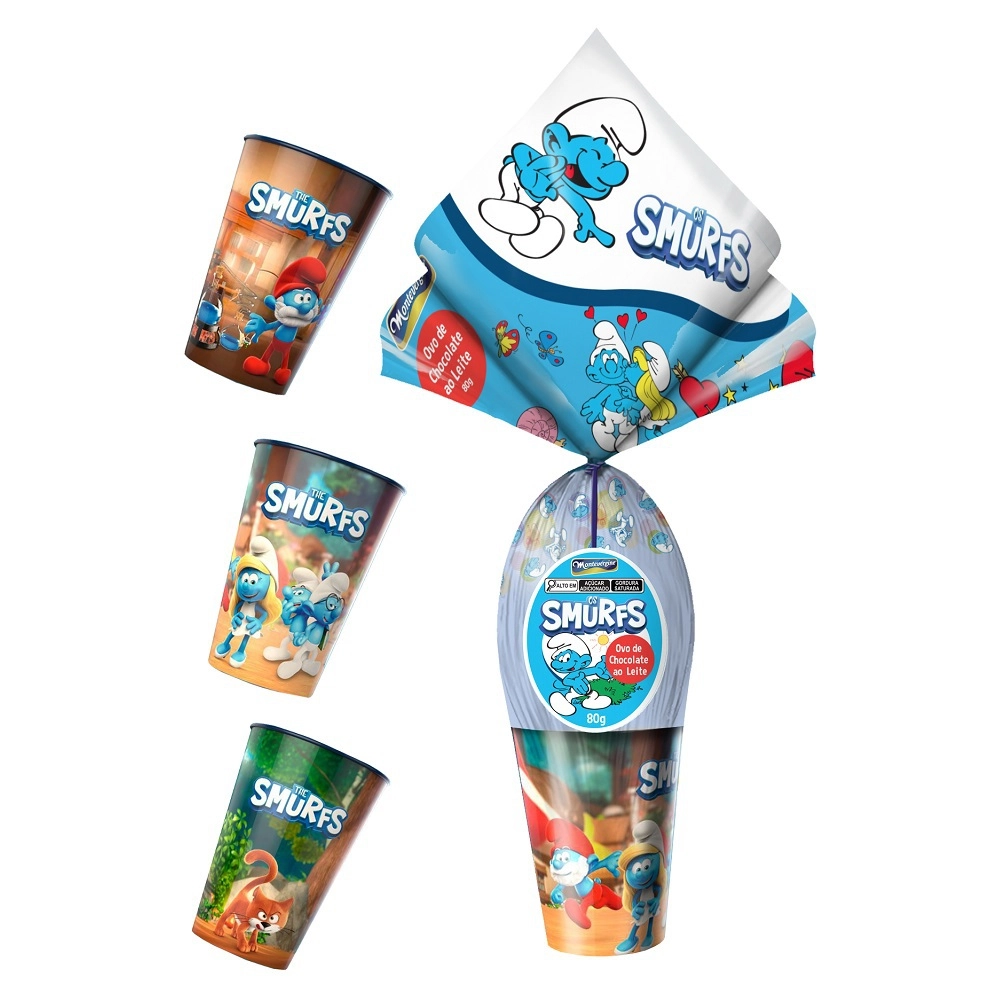 Ovo Montevergine Smurfs 80g