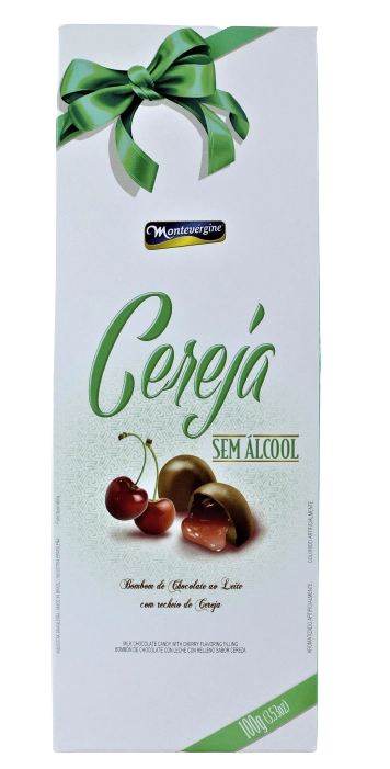 Bombom Montevergine Cerejas Picadas S/alcool