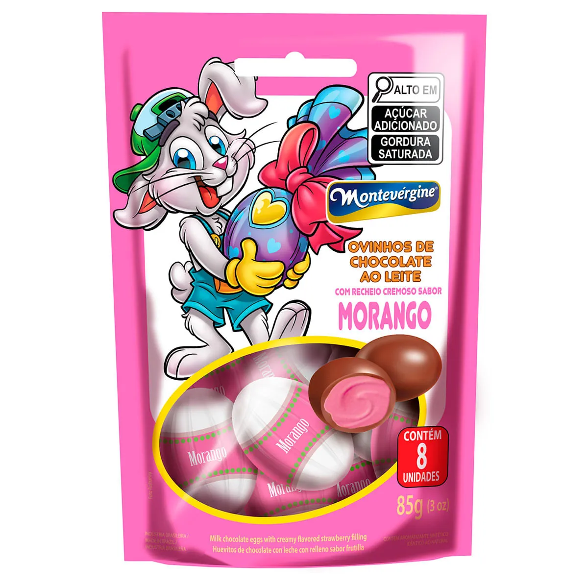Ovinhos Pasc.montev.morango