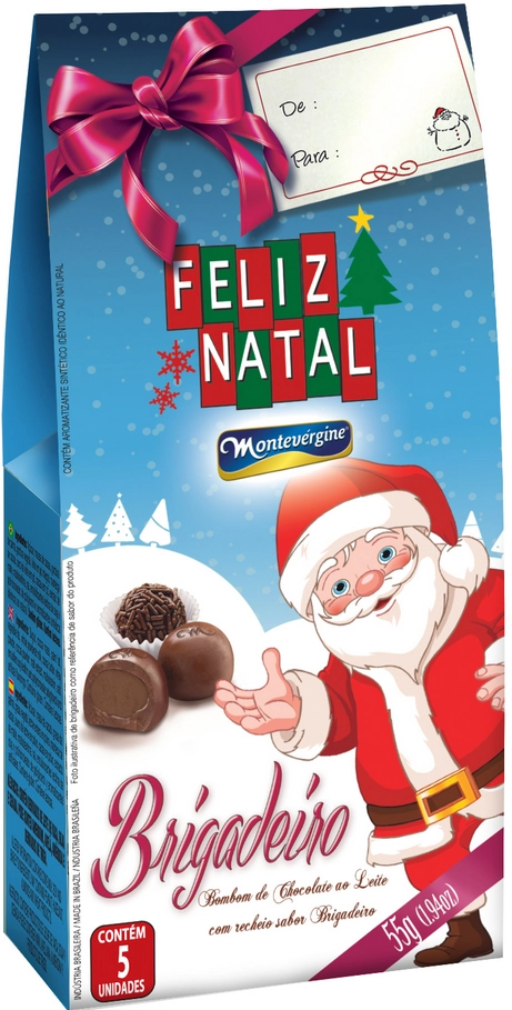 Bombom Montevergine 55g Rech.brig.natal