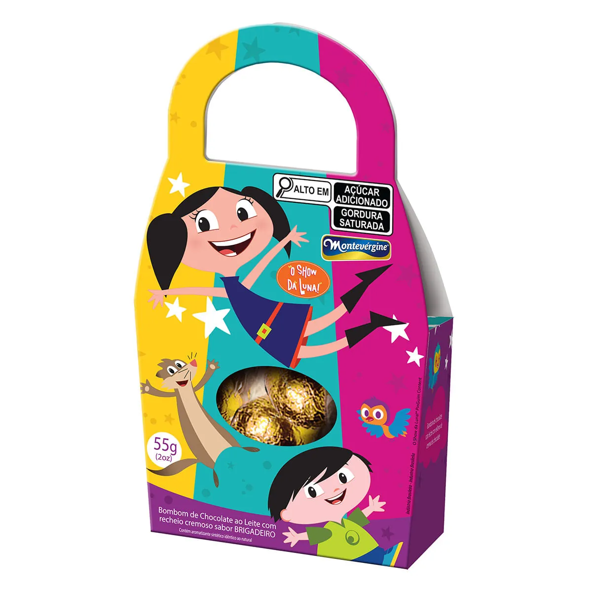 Bolsa Formato Bom Bom MONTEVÉRGINE Brigadeiro 55g