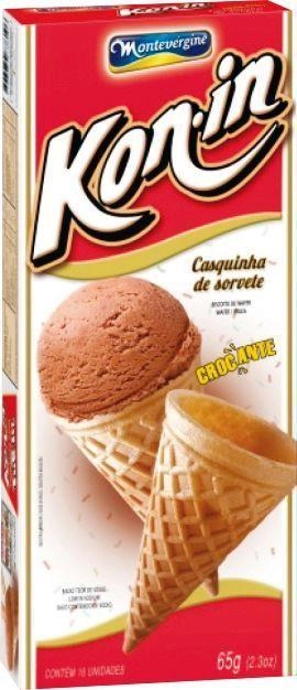 Casquinha Sorvete Kon In 65g