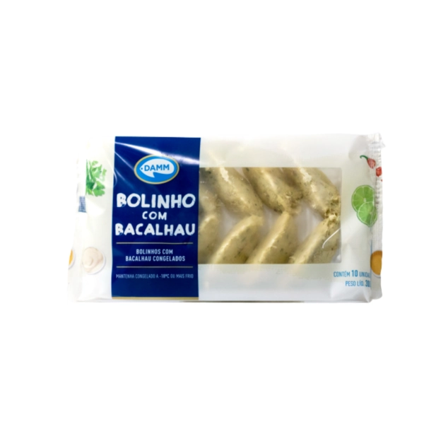 Bolinho Bacalhau Damm 300g Cong.
