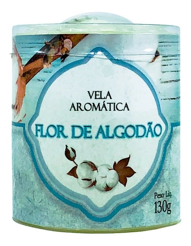 Velas Aromaticas Flor Algodao Cx. 24un.