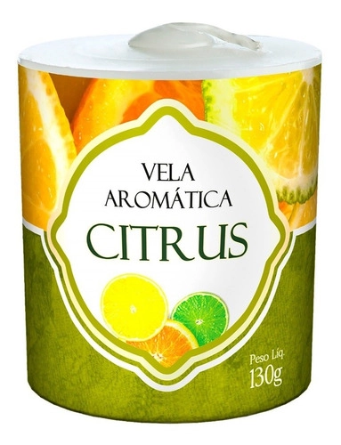 Vela Sem Domingos Aromatica Citrus 130g