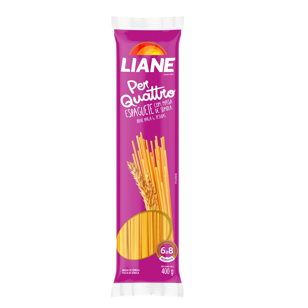 Mac Espag Liane Per Quattro 400g Semola
