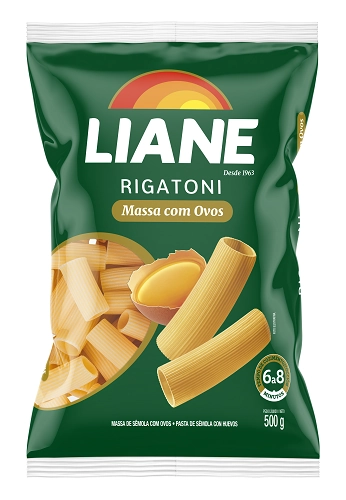 Macarrão Liane C/ovos Rigatone