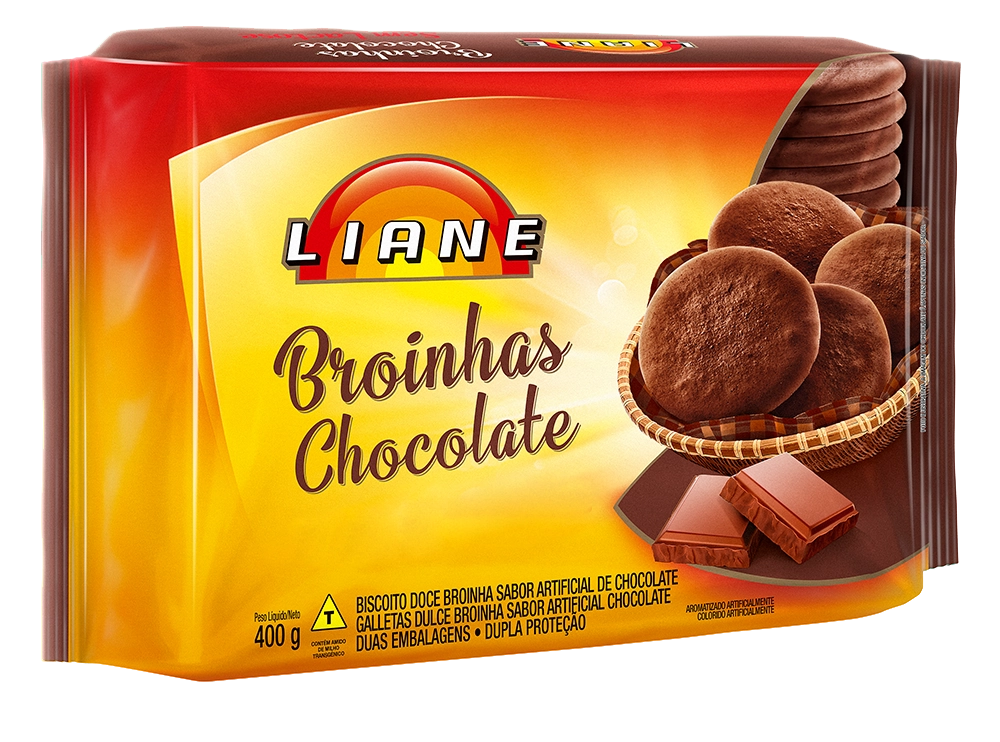Bisc Broinha Chocolate 20x400g