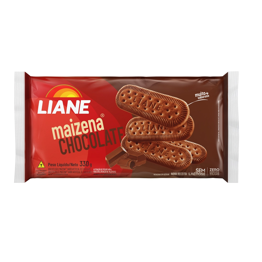 Bisc Liane Maizena Chocolate 330g