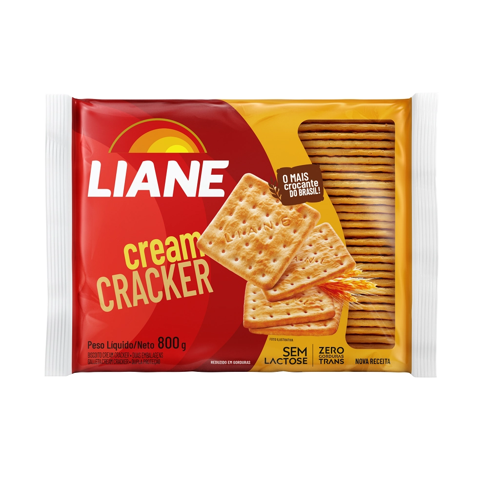 Biscoito Liane Cream Cracker