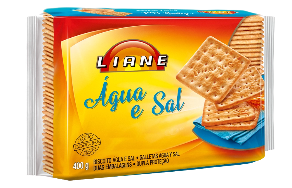 Biscoito Liane Agua E Sal