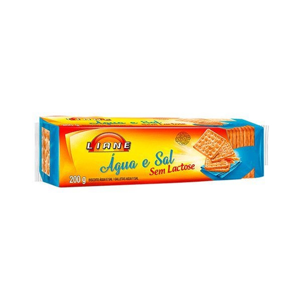 Biscoito Liane Agua E Sal 200gr