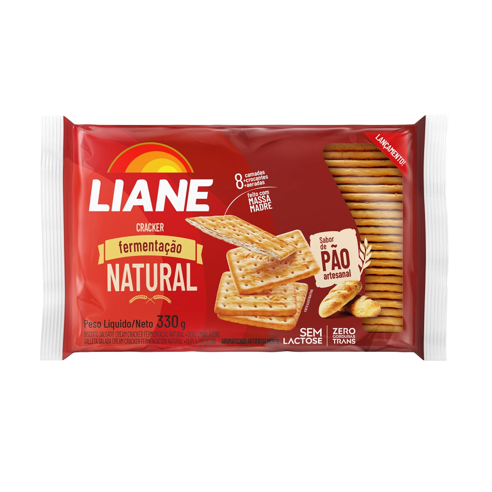 Bisc Cream Cracker Liane Ferm Natural S/lactose 330g