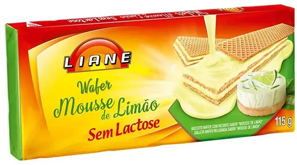 Bisc Waf Mousse Limao 115g Liane