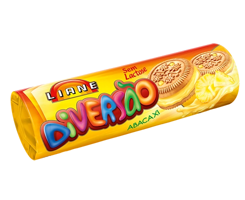 Biscoito Liane Recheado Abacaxi
