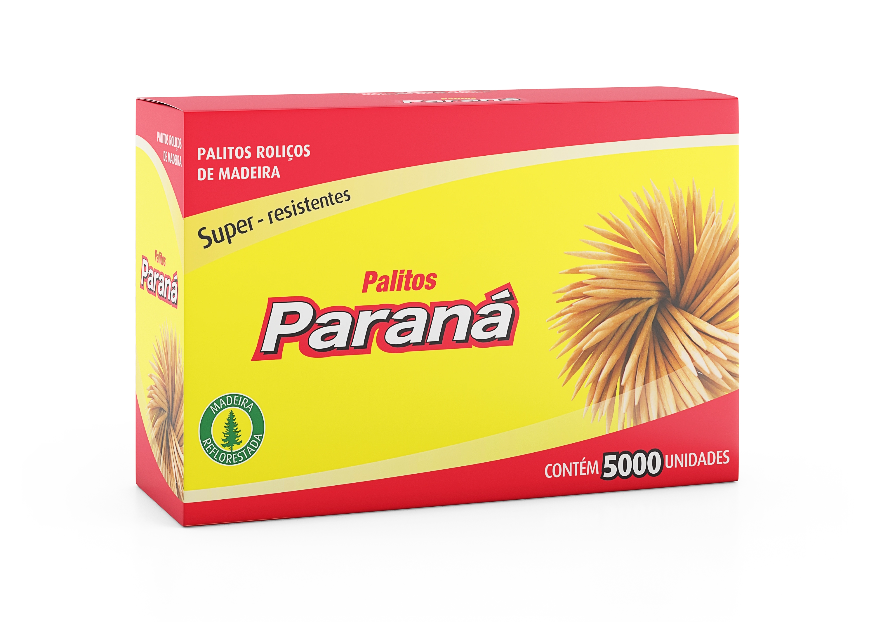 Palito De Dente Parana Bambu C/5000 Un