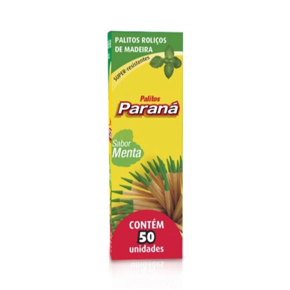 Palito Dente Parana 50un Menta