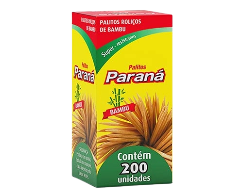 Palito Dental Parana Bambu C 200un
