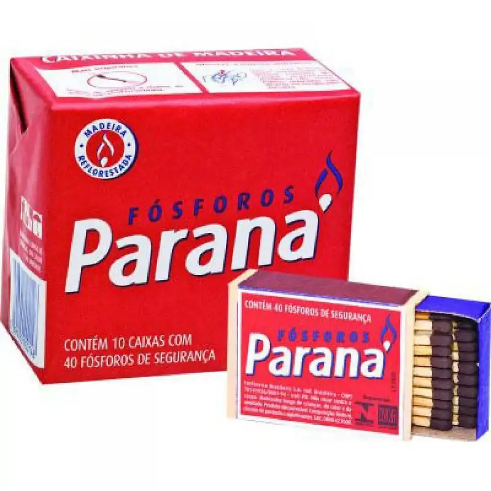 Fosforos Parana 10 Caixas